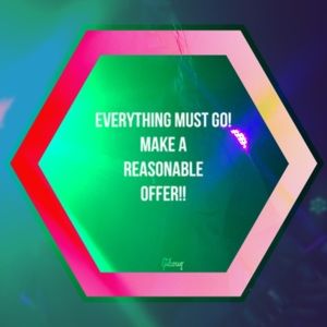 Make a reasonable offer! Closet clean out!!